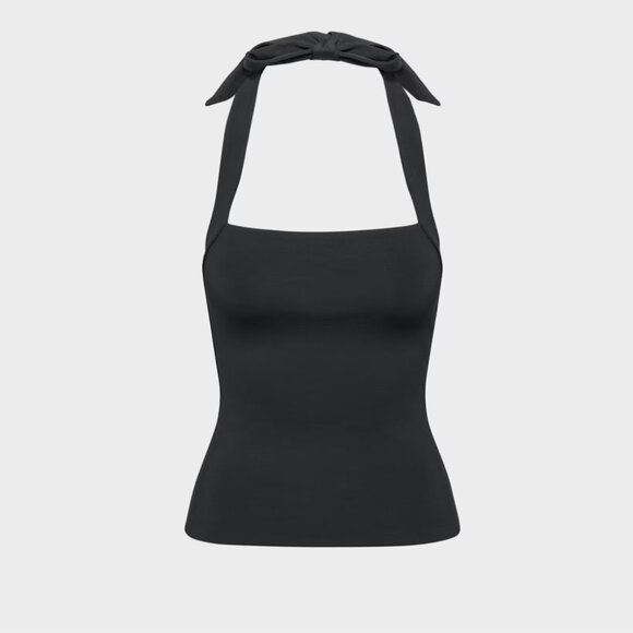 NWT Aritzia Original Contour Optimum Halter Top in Black - Picture 10 of 10